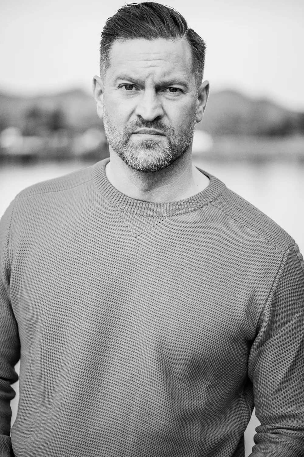 Adam Scorgie speaking at an event
